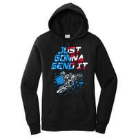 Just Gonna Send It Motocross Dirt Bike Women's Pullover Hoodie