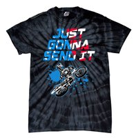 Just Gonna Send It Motocross Dirt Bike Tie-Dye T-Shirt