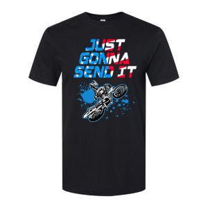 Just Gonna Send It Motocross Dirt Bike Softstyle CVC T-Shirt