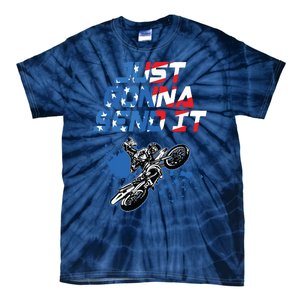 Just Gonna Send It Motocross Shirts Dirt Bike Tee Tie-Dye T-Shirt