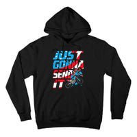 Just Gonna Send It Dirt Bike Mx Biker Rider Motocross Tall Hoodie