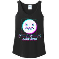 Japanese Glitch Sad Anime Girl Boy Game Over Aesthetic Ladies Essential Tank