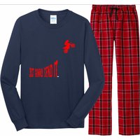 Just Gonna Send It Funny Motocross Long Sleeve Pajama Set