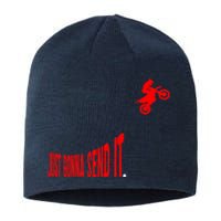 Just Gonna Send It Funny Motocross Sustainable Beanie