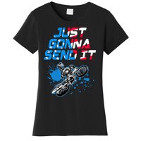 Just Gonna Send It Motocross Dirt Bike Women's T-Shirt