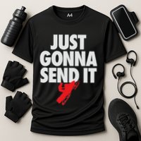 Just Gonna Send It Snowmobile Performance Shirt