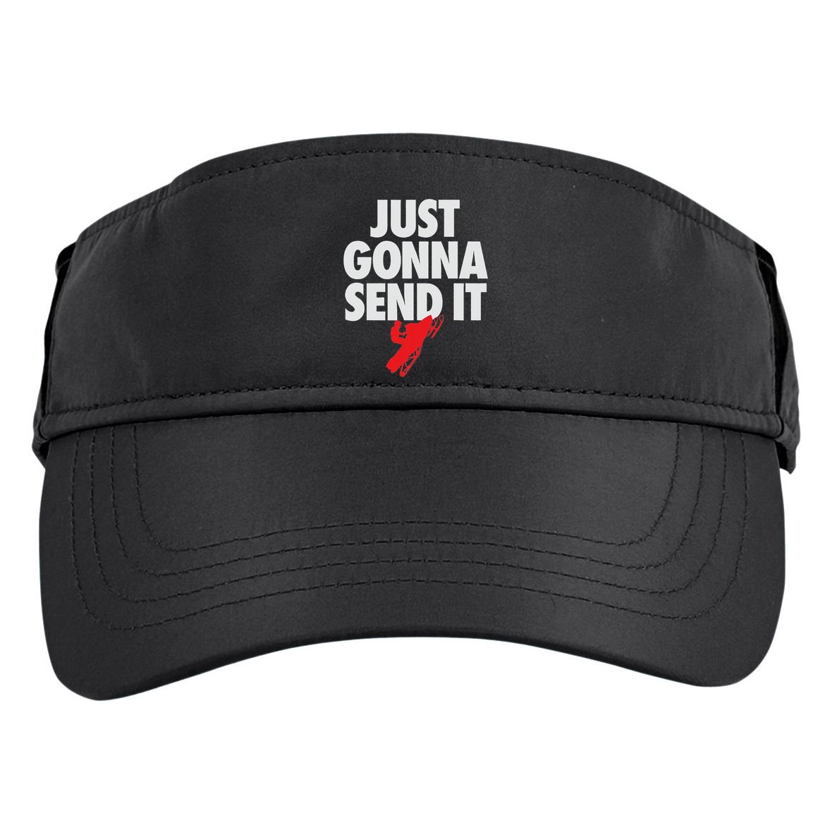 Just Gonna Send It Snowmobile Adult Drive Performance Visor