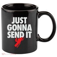 Just Gonna Send It Snowmobile 11oz C Handle Ceramic Mug