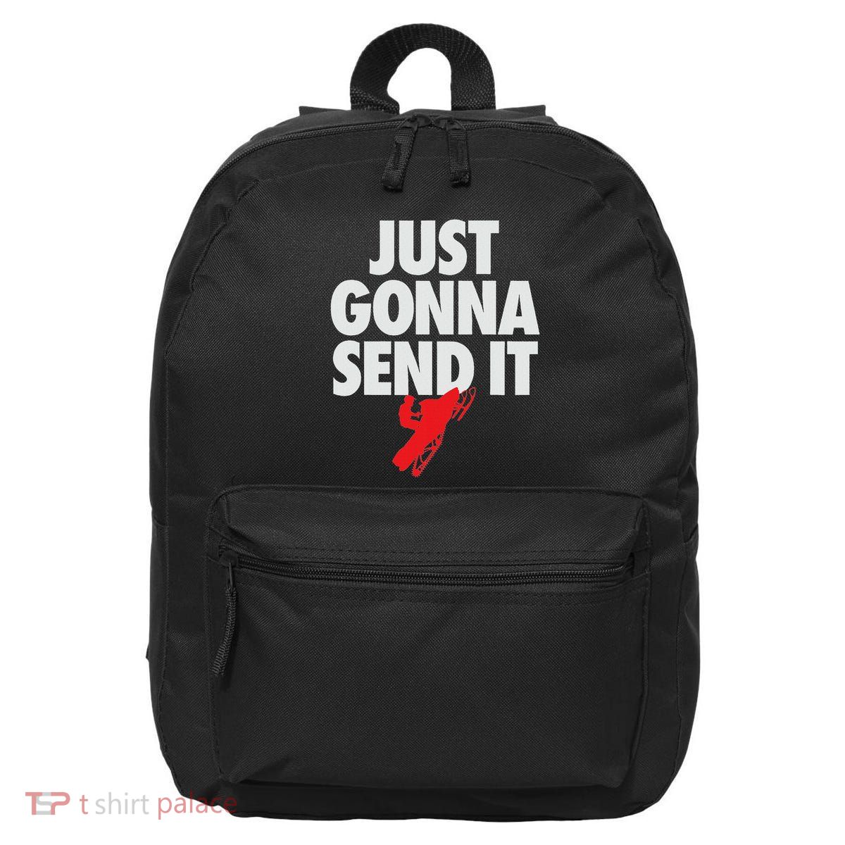 Just Gonna Send It Snowmobile 16 in Basic Backpack