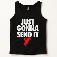 Just Gonna Send It Snowmobile Tank Top
