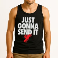 Just Gonna Send It Snowmobile Tank Top