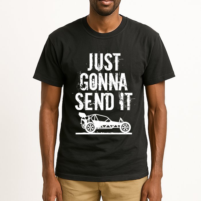 Just Gonna Send It Rc Car Racing Just Send It Quote Rc Meme Funny Gift Tall T-Shirt