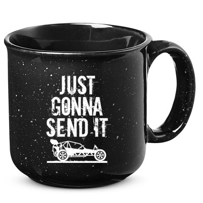 Just Gonna Send It Rc Car Racing Just Send It Quote Rc Meme Funny Gift 15oz Campfire Ceramic Mug