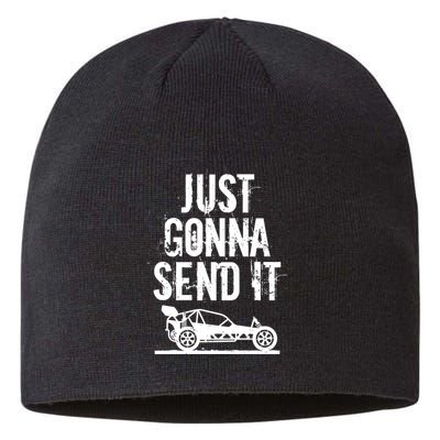 Just Gonna Send It Rc Car Racing Just Send It Quote Rc Meme Funny Gift Sustainable Beanie