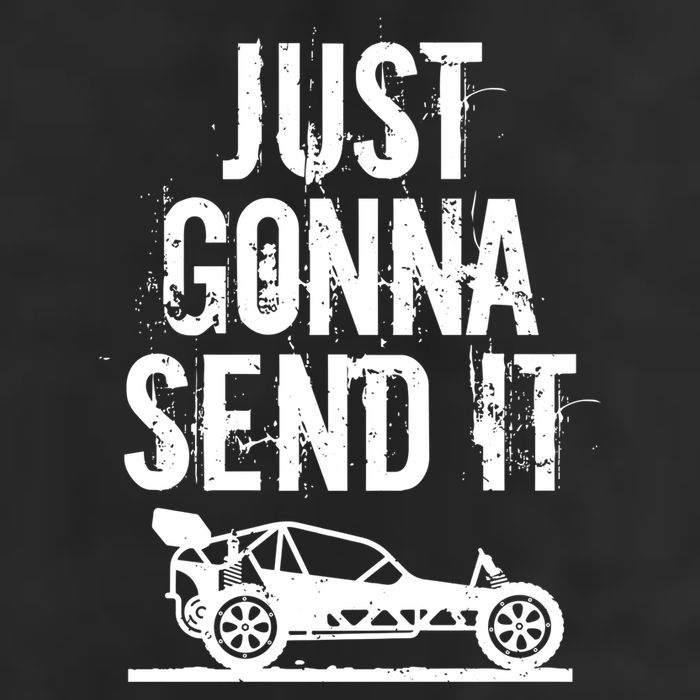 Just Gonna Send It Rc Car Racing Just Send It Quote Rc Meme Funny Gift 25L Jumbo Tote