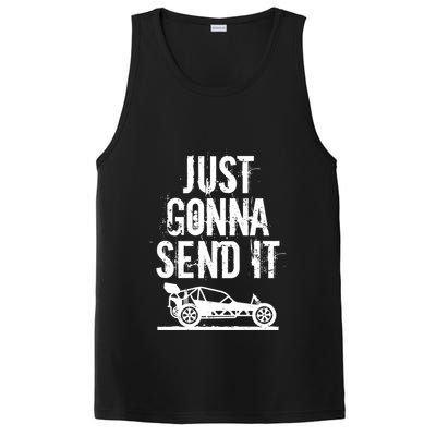 Just Gonna Send It Rc Car Racing Just Send It Quote Rc Meme Funny Gift PosiCharge Competitor Tank
