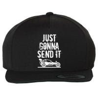 Just Gonna Send It Rc Car Racing Just Send It Quote Rc Meme Funny Gift Wool Snapback Cap