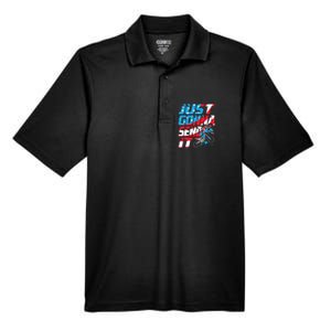 Just Gonna Send It Dirt Bike Mx Biker Rider Motocross Men's Origin Performance Pique Polo