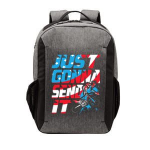 Just Gonna Send It Dirt Bike Mx Biker Rider Motocross Vector Backpack