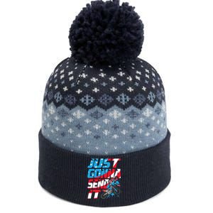 Just Gonna Send It Dirt Bike Mx Biker Rider Motocross The Baniff Cuffed Pom Beanie