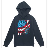 Just Gonna Send It Dirt Bike Mx Biker Rider Motocross Urban Pullover Hoodie