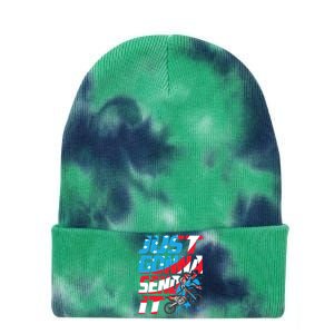 Just Gonna Send It Dirt Bike Mx Biker Rider Motocross Tie Dye 12in Knit Beanie