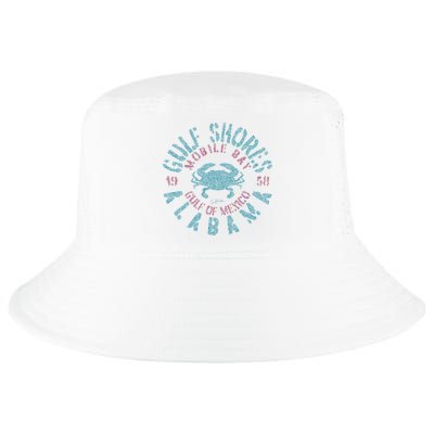 JCombs Gulf Shores AL With Blue Crab Cool Comfort Performance Bucket Hat
