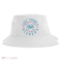 JCombs Gulf Shores AL With Blue Crab Sustainable Bucket Hat