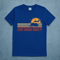 Just Gonna Send It For A Snowmobile Rider Snowmobile Meaningful Gift T-Shirt