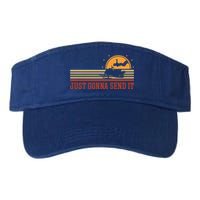 Just Gonna Send It For A Snowmobile Rider Snowmobile Meaningful Gift Visor