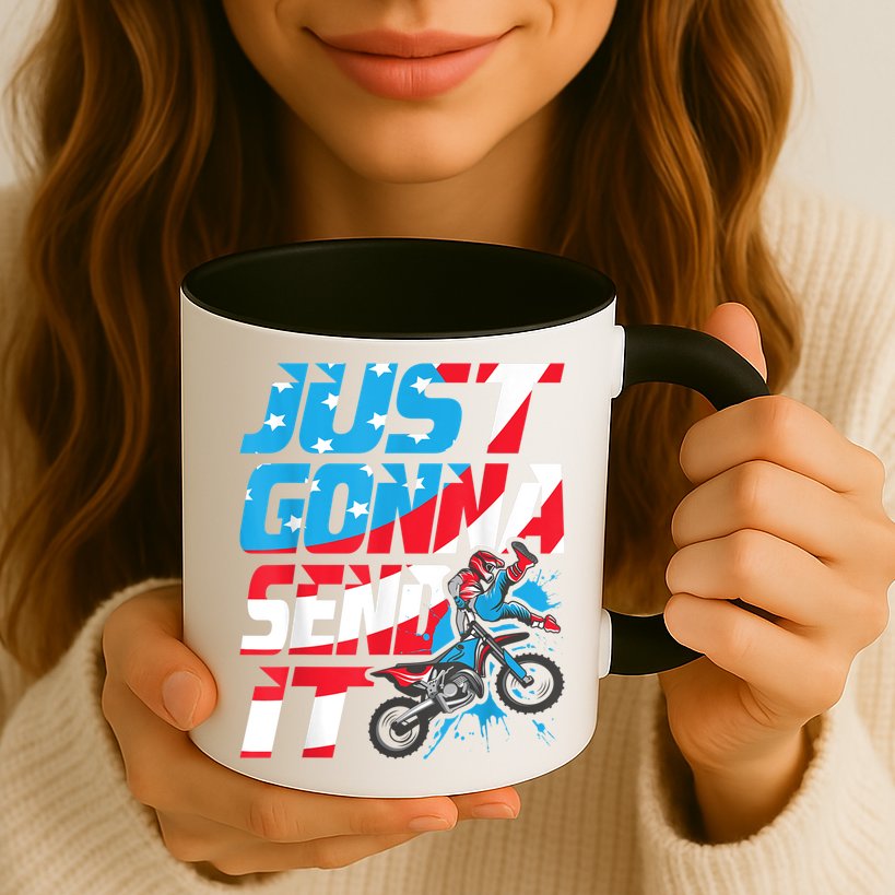 Just Gonna Send It Dirt Bike MX Biker Rider Motocross Mug