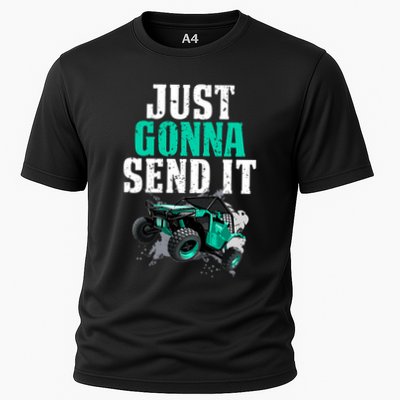 Just Gonna Send It Utv Side By Side Off Road 4x4 Mudding Atv Great Gift Performance Shirt