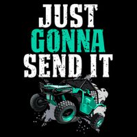 Just Gonna Send It Utv Side By Side Off Road 4x4 Mudding Atv Great Gift Sustainable Bucket Hat