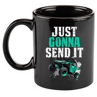 Just Gonna Send It Utv Side By Side Off Road 4x4 Mudding Atv Great Gift 11oz C Handle Ceramic Mug