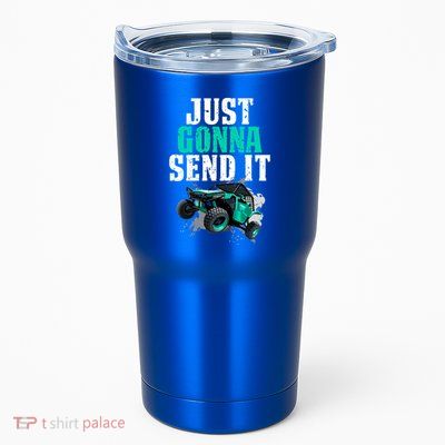 Just Gonna Send It Utv Side By Side Off Road 4x4 Mudding Atv Great Gift Tumbler