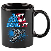 Just Gonna Send It Motocross Dirt Bike Tee 11oz C Handle Ceramic Mug