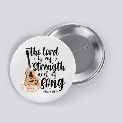 Jesus Guitar The Lord Is My Strength My Song Button
