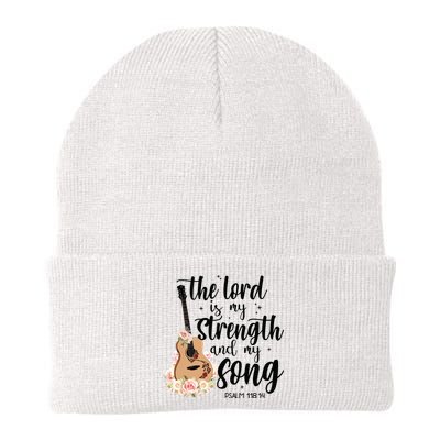 Jesus Guitar The Lord Is My Strength My Song Beanie