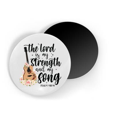 Jesus Guitar The Lord Is My Strength My Song Magnet