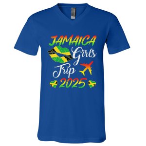 Jamaica Girl Trip 2025 Jamaica Summer Vacation V-Neck T-Shirt