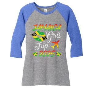 Jamaica Girl Trip 2025 Jamaica Summer Vacation Women's Tri-Blend 3/4-Sleeve Raglan Shirt