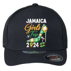 Jamaica Girls Trip 2024 Flexfit Unipanel Trucker Cap