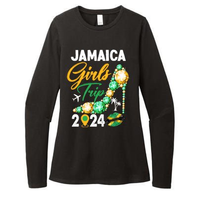 Jamaica Girls Trip 2024 Womens CVC Long Sleeve Shirt