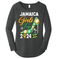 Jamaica Girls Trip 2024 Women's Perfect Tri Tunic Long Sleeve Shirt