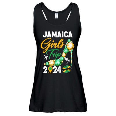 Jamaica Girls Trip 2024 Ladies Essential Flowy Tank