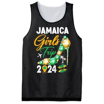 Jamaica Girls Trip 2024 Mesh Reversible Basketball Jersey Tank