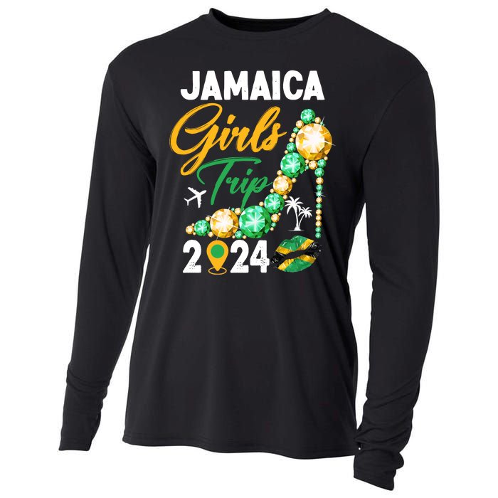 Jamaica Girls Trip 2024 Cooling Performance Long Sleeve Crew