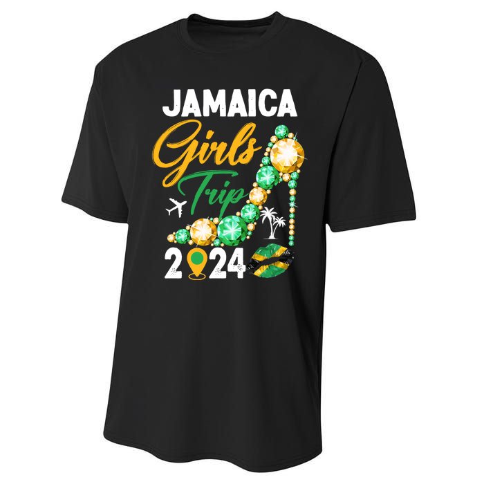 Jamaica Girls Trip 2024 Performance Sprint T-Shirt