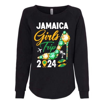 Jamaica Girls Trip 2024 Womens California Wash Sweatshirt