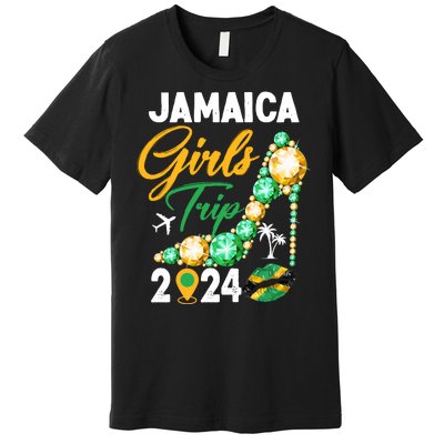 Jamaica Girls Trip 2024 Premium T-Shirt